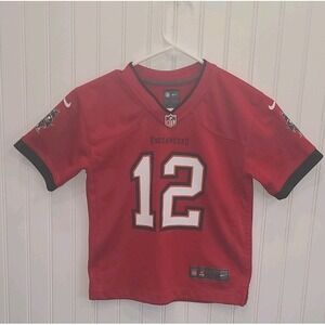 Nike NFL On Field Kid's Jersey Tampa Bay Buccaneers Tom Brady Youth Size Large